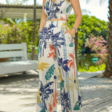 Kyley - Vestido elegante con estampado botánico