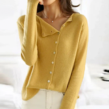 Suéter de punto elegante, cómodo y versátil para mujer.
