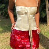 Falda ajustada con lentejuelas