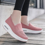 Zapatos sin cordones para mujer - Transpirables - Suela acolchada - Comodidad para el día a día