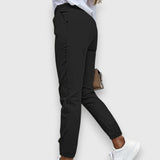 Isabel – Pantalones elegantes de cintura alta