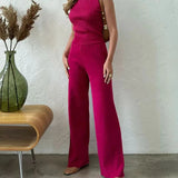 Conjunto acogedor de lujo, elegante, cómodo y sofisticado para mujer.