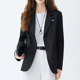 Elegante blazer de manga larga