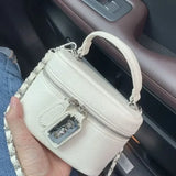 Bolso de hombro de lona Fashion Box