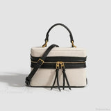Bolso de hombro de lona Fashion Box