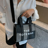 Bolso de hombro de mezclilla bordado de moda