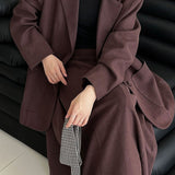 Blazer de lino de corte relajado
