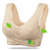 Sujetador de mujer – Soporte postural – Copas sin costuras – Tirantes anchos – Encaje