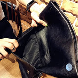 Bolsa plegable de cuero PU