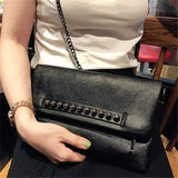 Bolsa plegable de cuero PU