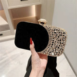 Bolsa brillante para teléfono, billetera y pulsera.