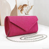 Clutch de noche con lentejuelas para mujer, ideal para el Día de la Mujer, bodas y fiestas. Bolso de hombro.