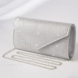Clutch de noche con lentejuelas para mujer, ideal para el Día de la Mujer, bodas y fiestas. Bolso de hombro.