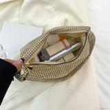 Clutch de noche con lentejuelas para cócteles o bodas.