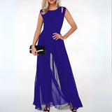 Elegante vestido sin mangas para mujer: estilo chic y cómodo.