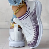 Zapatillas deportivas para mujer: cómodas, sin cordones, de malla transpirable y con plantilla acolchada informal.
