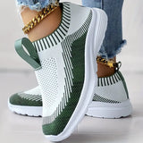 Zapatillas deportivas para mujer: cómodas, sin cordones, de malla transpirable y con plantilla acolchada informal.