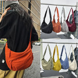 Bolso de hombro de nailon de gran capacidad