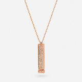 Collar de Barra Amor Eterno "I Love You"