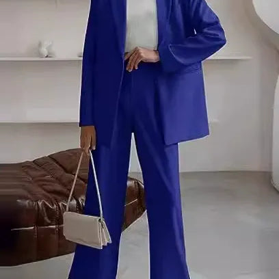 Conjunto blazer mujer – Corte entallado – Lana – Diseño minimalista elegante