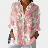 Nika – Blusa de verano con estampado vibrante