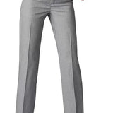 Pantalón acampanado para mujer – Cintura alta – Corte ajustado – Algodón elástico – Largo hasta el tobillo
