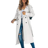 Gabardina de mujer – Corte holgado – Larga – Cruzada – Solapa ancha