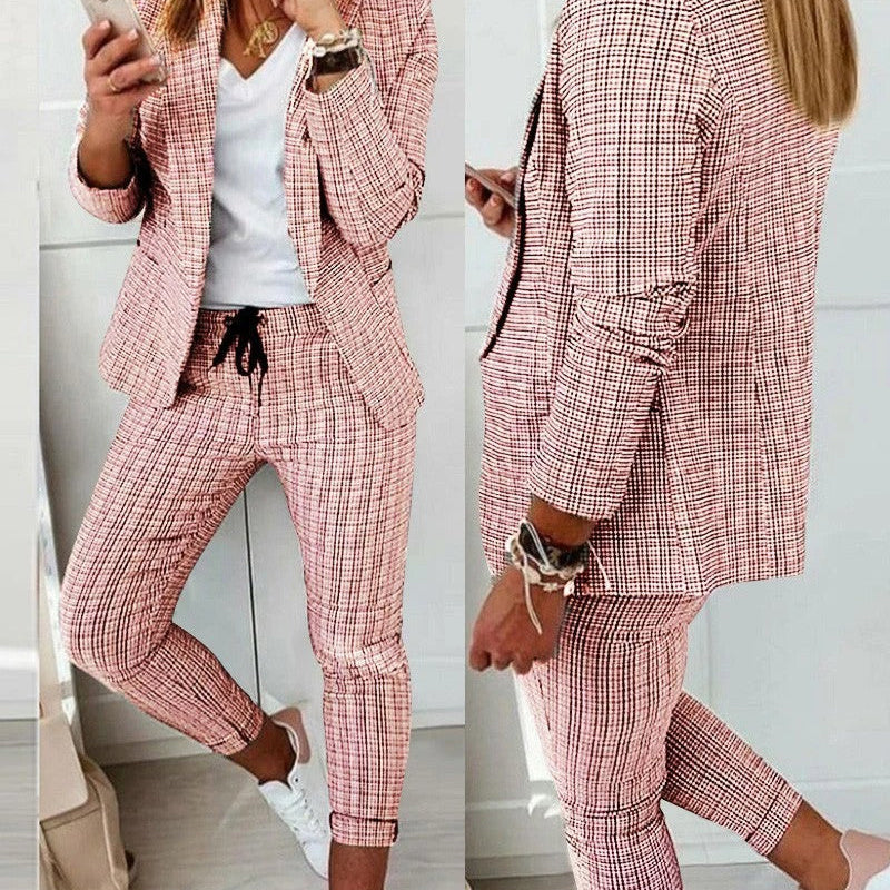Blazer de mujer – Corte entallado – Tejido ligero y suave – Estilo profesional y elegante