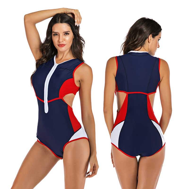 Bañador deportivo con un diseño único: cómodo y elástico.