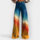 Rozálie - Pantalones de campana altos