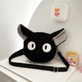Bolso de hombro de peluche kawaii