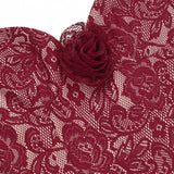 Vestido largo ajustado de encaje con cuello halter