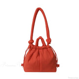Bolso tote de nailon acolchado de gran capacidad, diseño.