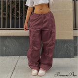 Pantalones de jogging cargo holgados, conjuntos de ropa urbana