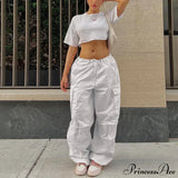 Pantalones de jogging cargo holgados, conjuntos de ropa urbana
