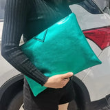 Bolso de mano de día de piel sintética de lujo