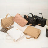 Bolso de hombro de cadena bordada de lujo