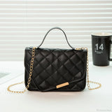 Bolso de hombro de cadena bordada de lujo