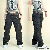 Novedad: pantalones anchos de estilo hip-hop.