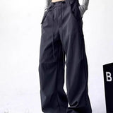 Pantalones cargo de pierna ancha con forma de paracaídas