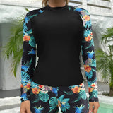 Traje de neopreno push-up de dos piezas con estampado