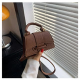 Mini bolso bandolera de piel sintética, bolso de diseño para mujer.