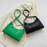 Bolso de hombro de piel sintética para mujer