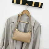 Bolso de hombro de piel sintética para mujer