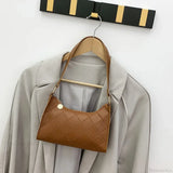 Bolso de hombro de piel sintética para mujer