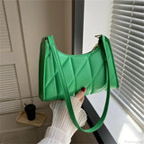 Bolso de hombro de piel sintética para mujer
