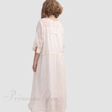 Vestido Ramona en tejido Ramie