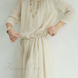Vestido Ramona en tejido Ramie