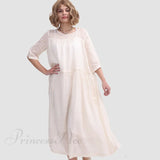 Vestido Ramona en tejido Ramie