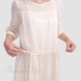 Vestido Ramona en tejido Ramie